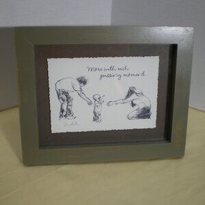 Hallmark Ken Sheldon Collection "More with each passing moment" Framed drawing